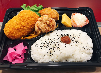 蟹クリームコロッケ弁当